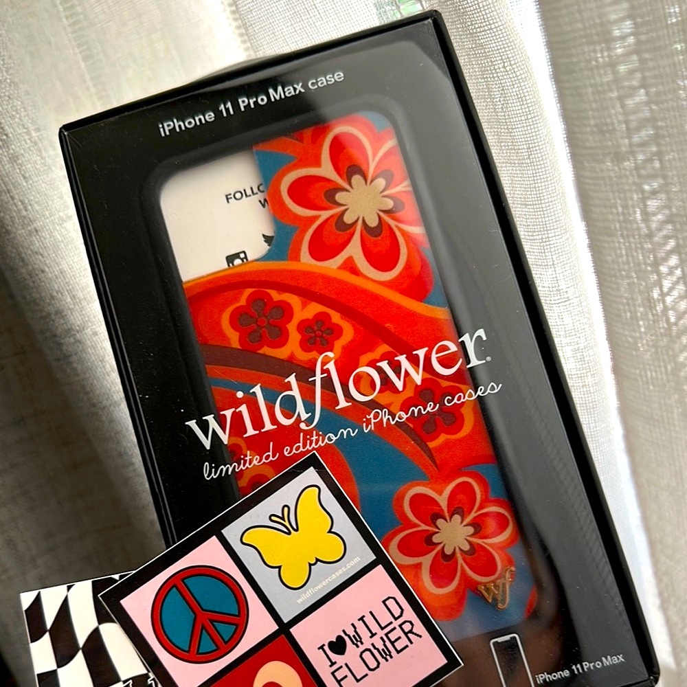 Wildflowers iPhone 11 Pro Max Case - Red and Orange Floral, Hawaii, Flowers